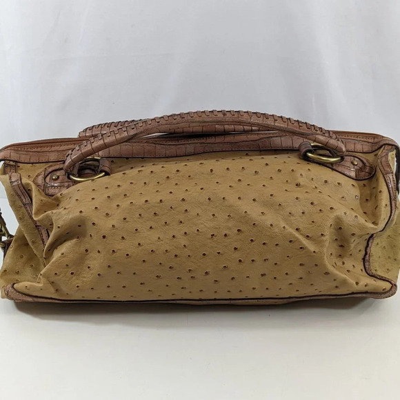 Nine West Leather Beige Satchel w/ Mini  Tote - Picture 5 of 13